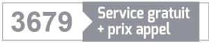 Numéro employeurs 3679, service gratuit + prix appel
